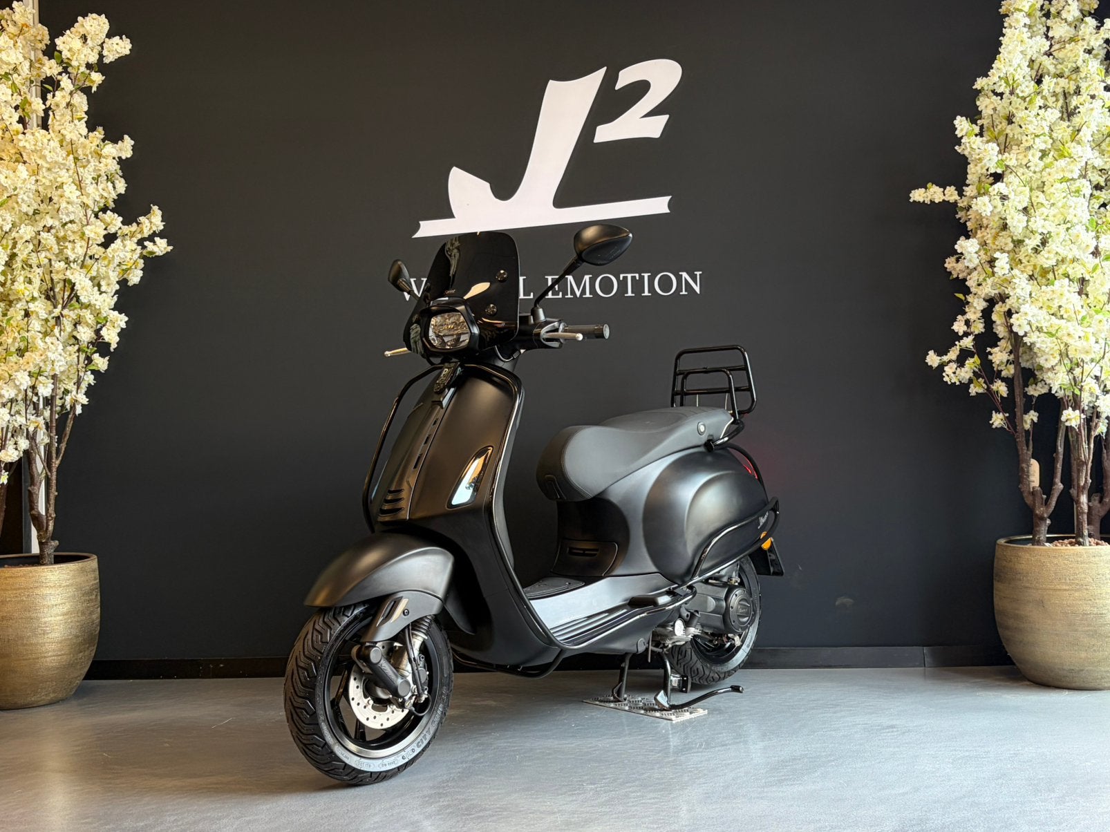 Vespa Sprint | Nero Convinto | Brom | 2025 | 5366 km | 1 eig, Overige modellen, ., Maximaal 45 km/u, Ophalen of Verzenden