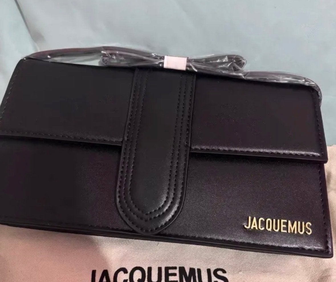 Jacquemus Le Chiquito Long Tas - Zwart, Sieraden, Tassen en Uiterlijk, Tassen | Damestassen, Ophalen of Verzenden, Nieuw, Zwart