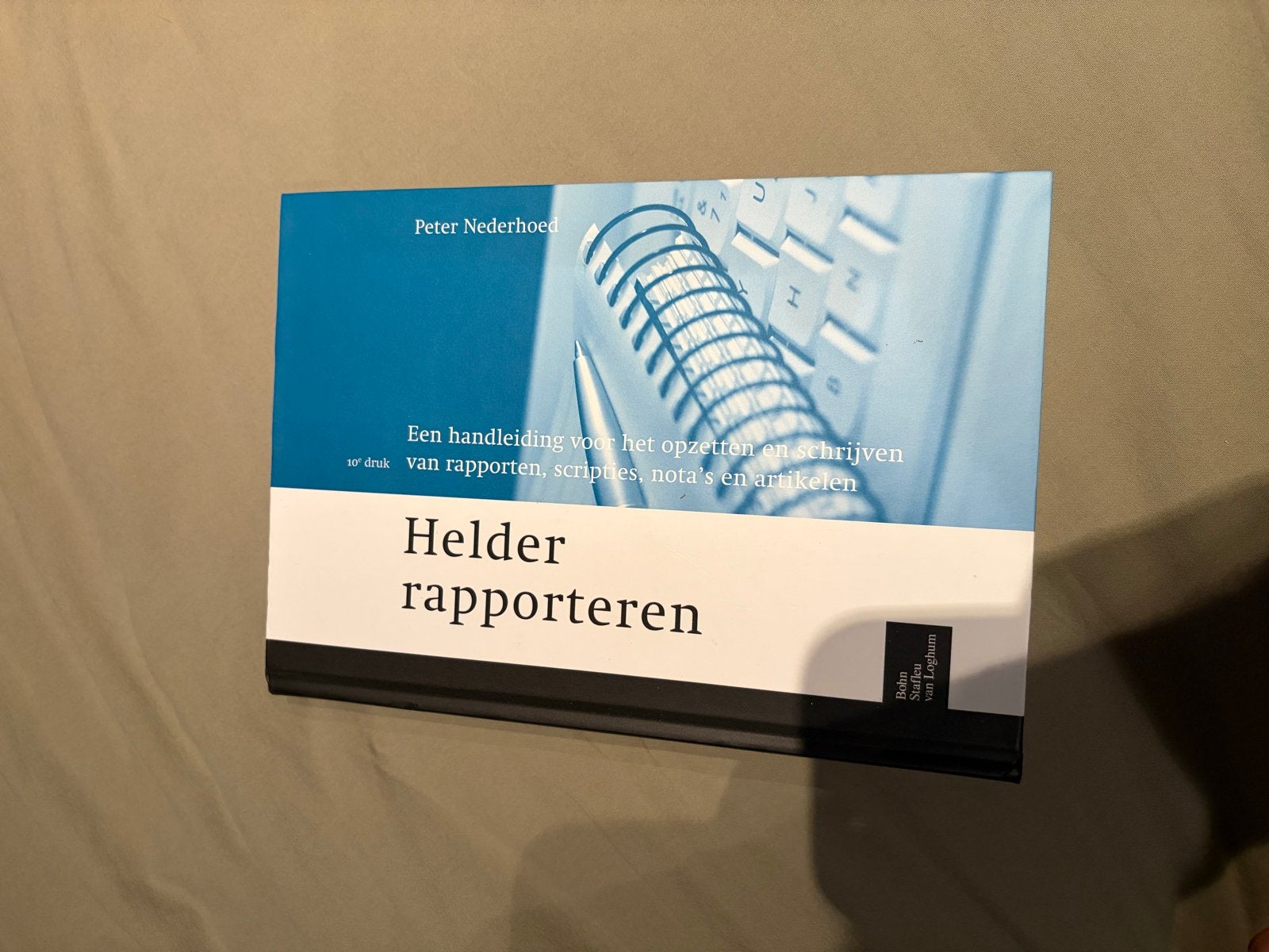 Helder Rapporteren - Peter Nederhoed, Boeken, Ophalen of Verzenden, Gamma, Zo goed als nieuw, HBO