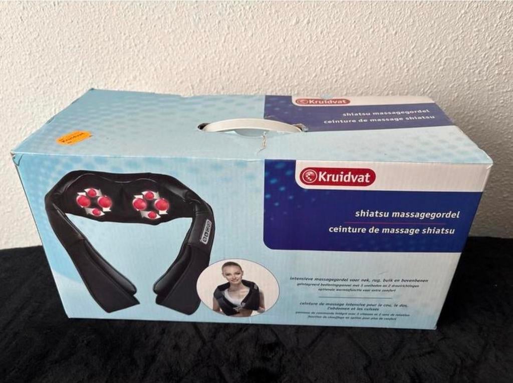Kruidvat Shiatsu Massagegordel - Zo goed als nieuw, Ophalen of Verzenden, Zo goed als nieuw, Apparaat