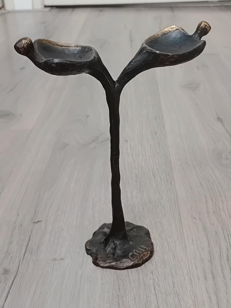 bronzen beeld Corry Ammerlaan ""inspiratie samen"", Ophalen of Verzenden
