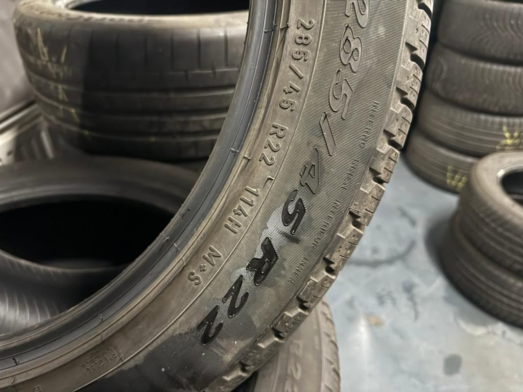 4x 285 45 22 114H Pirelli Scorpion Verde  DEMO DOT2022, 285 mm, Overige maten, Ophalen of Verzenden, Band(en)