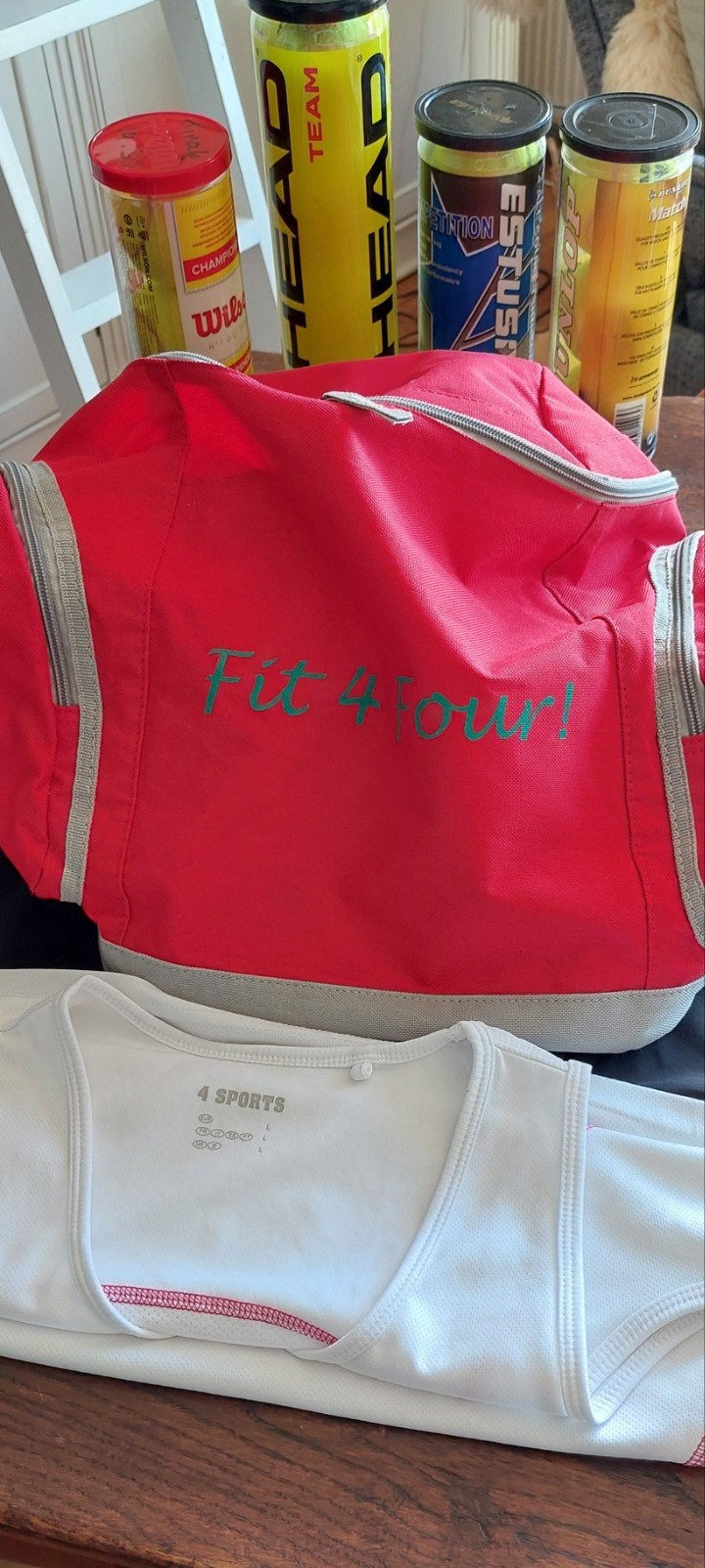 Dames tennis pakket incl. tas, broekrokje en shirt, Overige merken, Ophalen of Verzenden, Zo goed als nieuw, L5