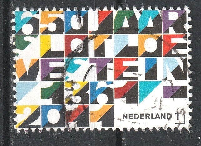 nvph 2819 Slot Loevestein 2011, Verzenden, Na 1940, Gestempeld