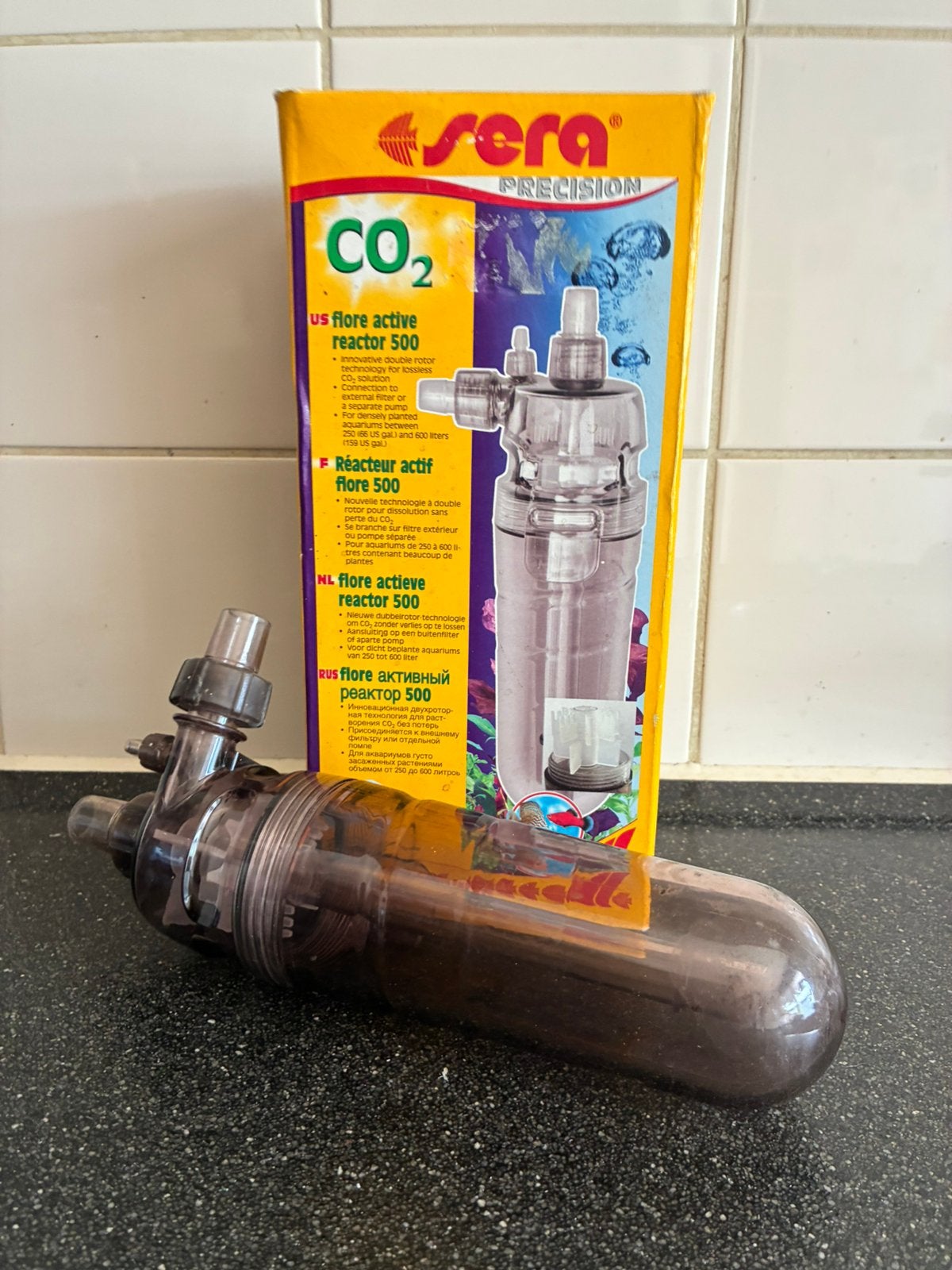 Sera CO2 flora active reactor 500, Ophalen of Verzenden, Zo goed als nieuw, Overige typen