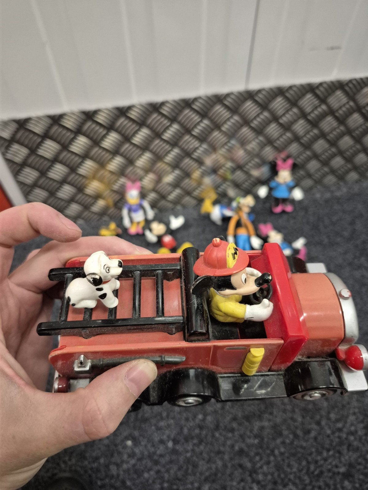 Mickey's Brandweerwagen  - Engine 71  Disney Speelgoed, Ophalen of Verzenden, Gebruikt