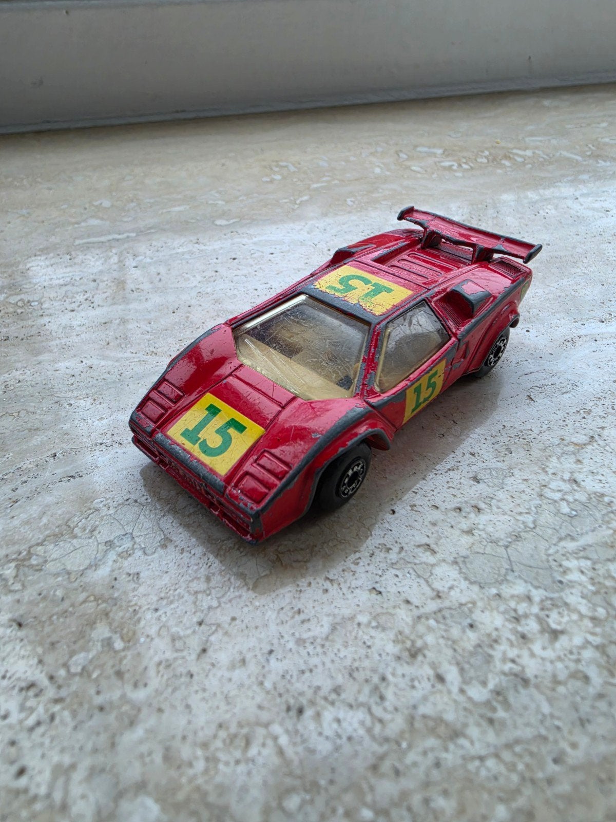 Matchbox Lamborghini Countach LP 500S, Ophalen of Verzenden, Auto