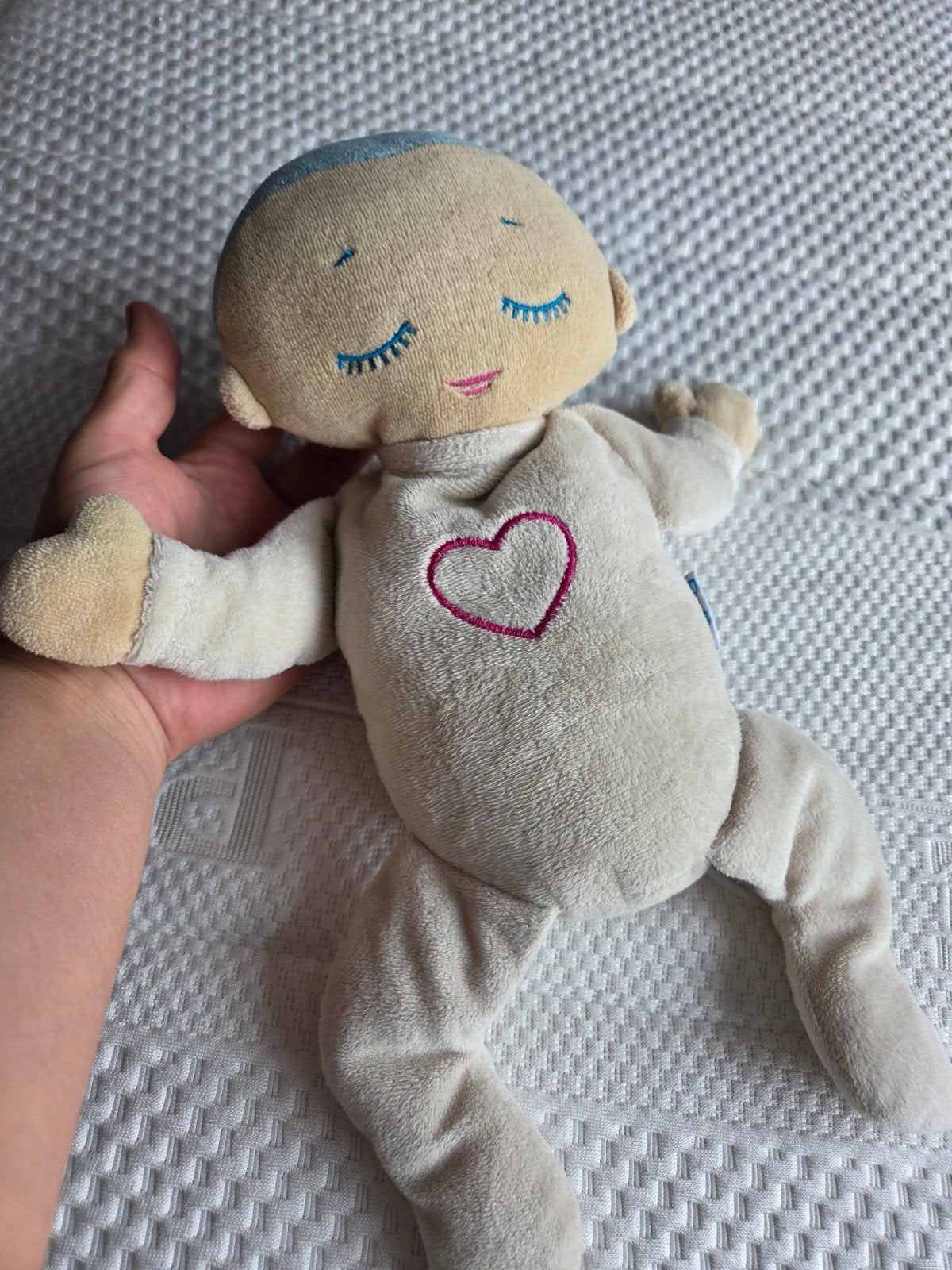 Lulla pop white noise hartslag knuffel voor baby's, Ophalen of Verzenden