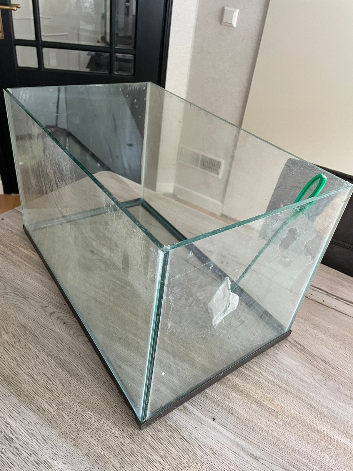 Aquarium volgglas vissenkom. Formaat 50cmX30cmX30cm, Ophalen, Zo goed als nieuw, Leeg aquarium