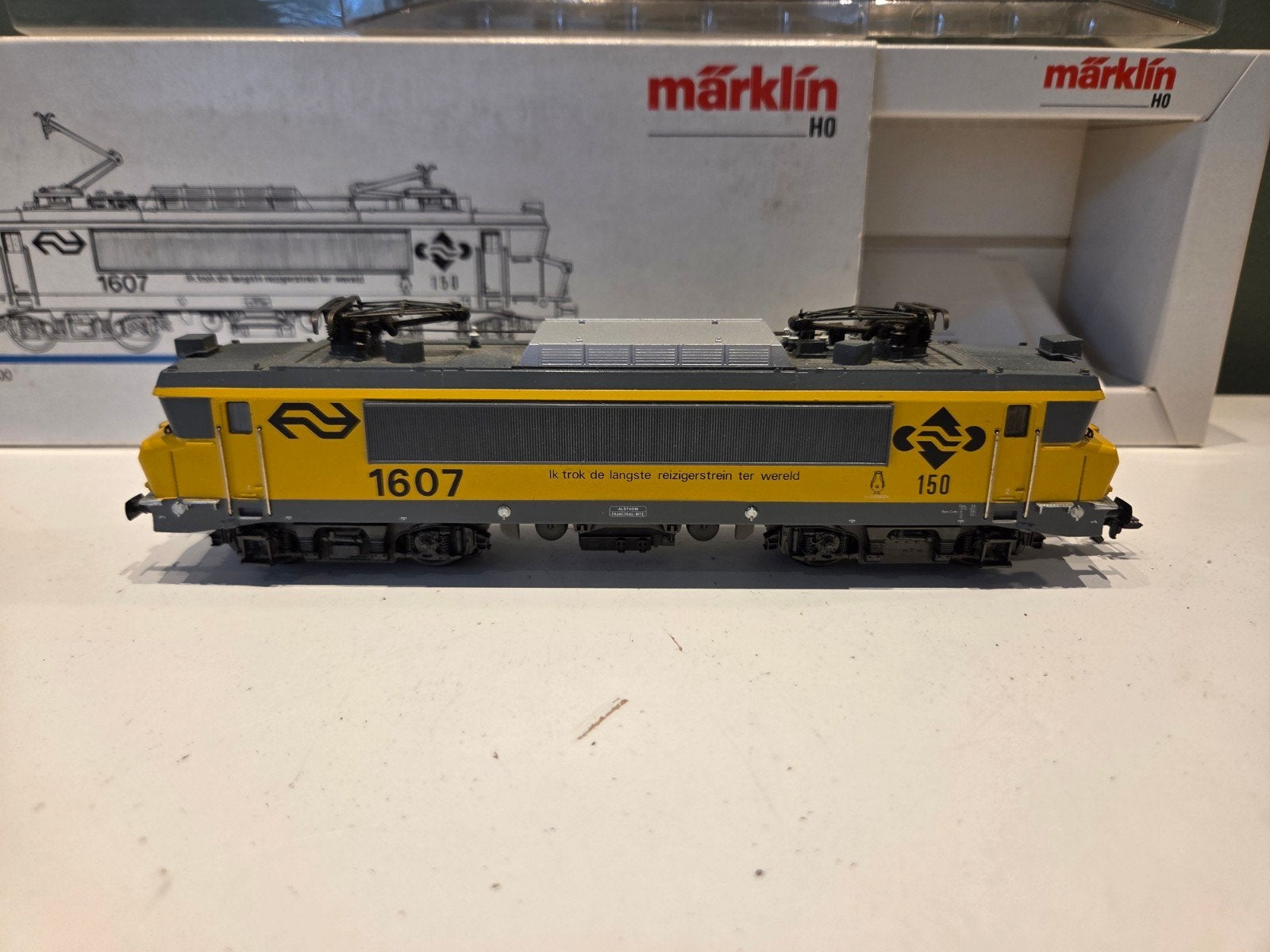 Märklin H0 NS 1607 Locomotief - Digitaal, Wisselstroom, Gebruikt, Locomotief, Ophalen of Verzenden