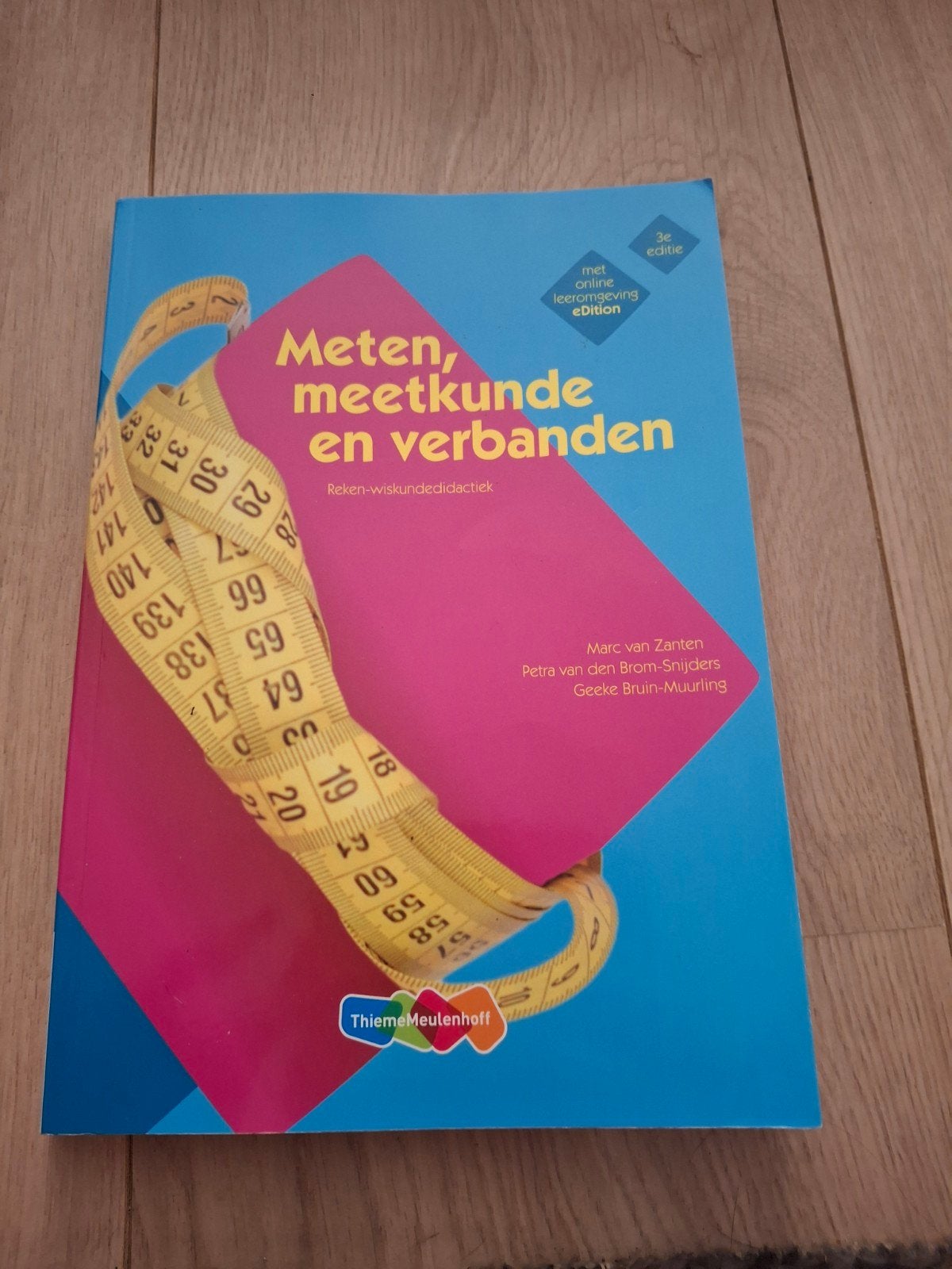 Meten, meetkunde en verbanden - Reken-wiskundedidactiek, Boeken, Zo goed als nieuw, Beta, HBO, Marc van Zanten, Petra van den Brom-Snijders