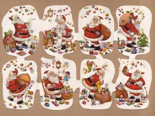 Kruger Kerst poezieplaatjes met glitter 3, Verzamelen, Poesieplaatjes, Verzenden