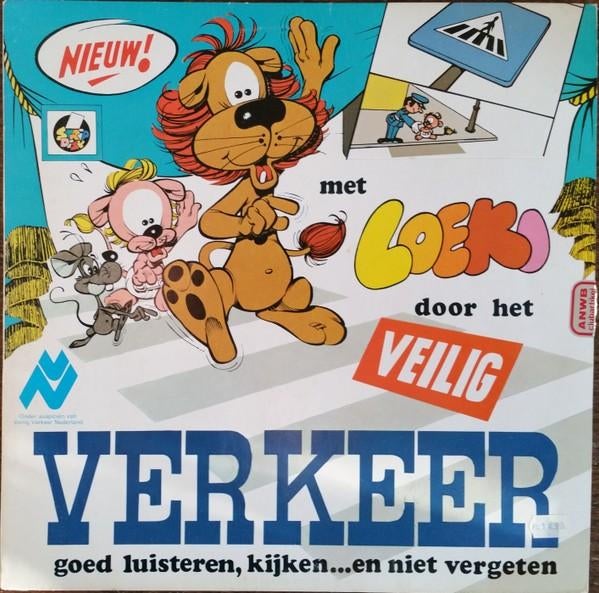Loeki De Leeuw ‎  Met Loeki Door Het Veilig Verkeer  lp, Ophalen of Verzenden, Zo goed als nieuw, Educatief, 6 tot 9 jaar