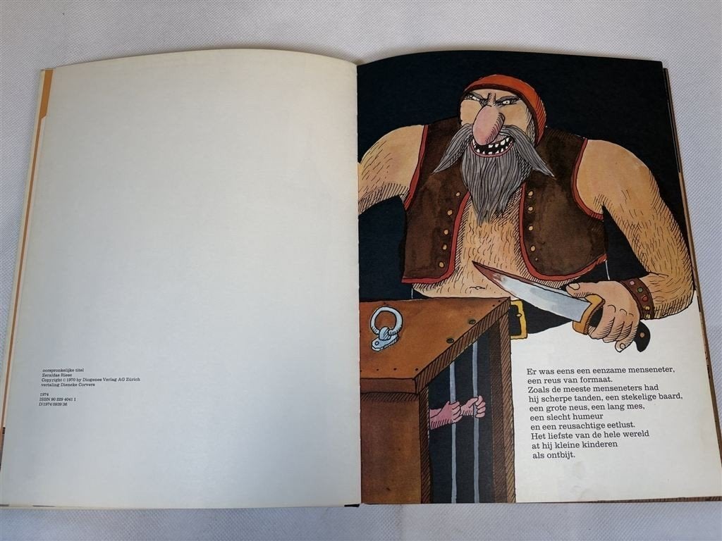 Tomi Ungerer: Zeralda\'s Reus [1974] — Vintage, Boeken, Ophalen of Verzenden, Gelezen