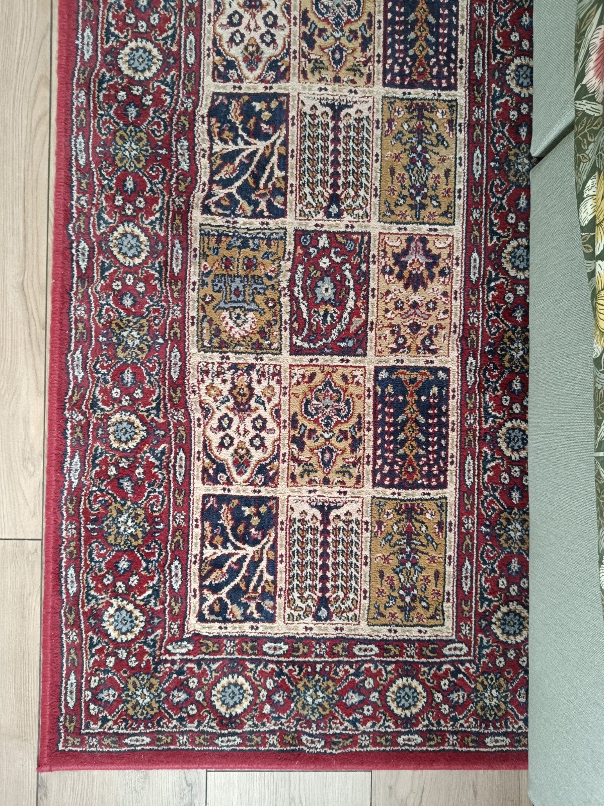 IKEA Valby Ruta Vloerkleed  180x80 cm, Huis en Inrichting, Ophalen, Blauw, Gebruikt, Klassiek, Oosters