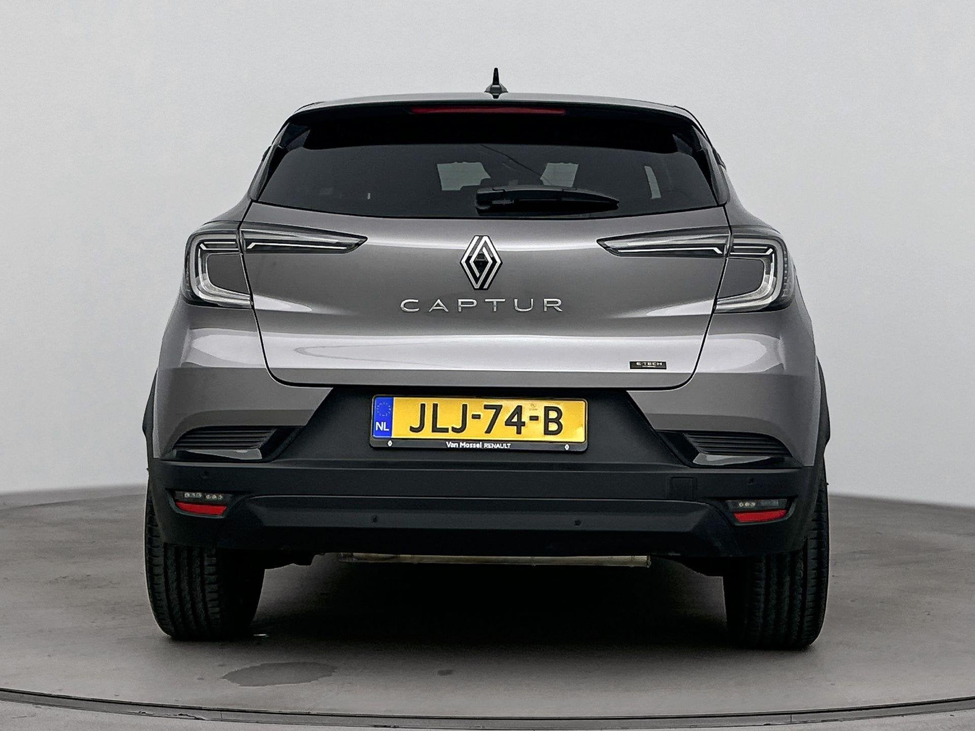 Renault Captur 1.6 E-Tech full hybrid 145Pk techno | Android, Auto's, Gebruikt, 4 cilinders, Leder en Stof, Bedrijf