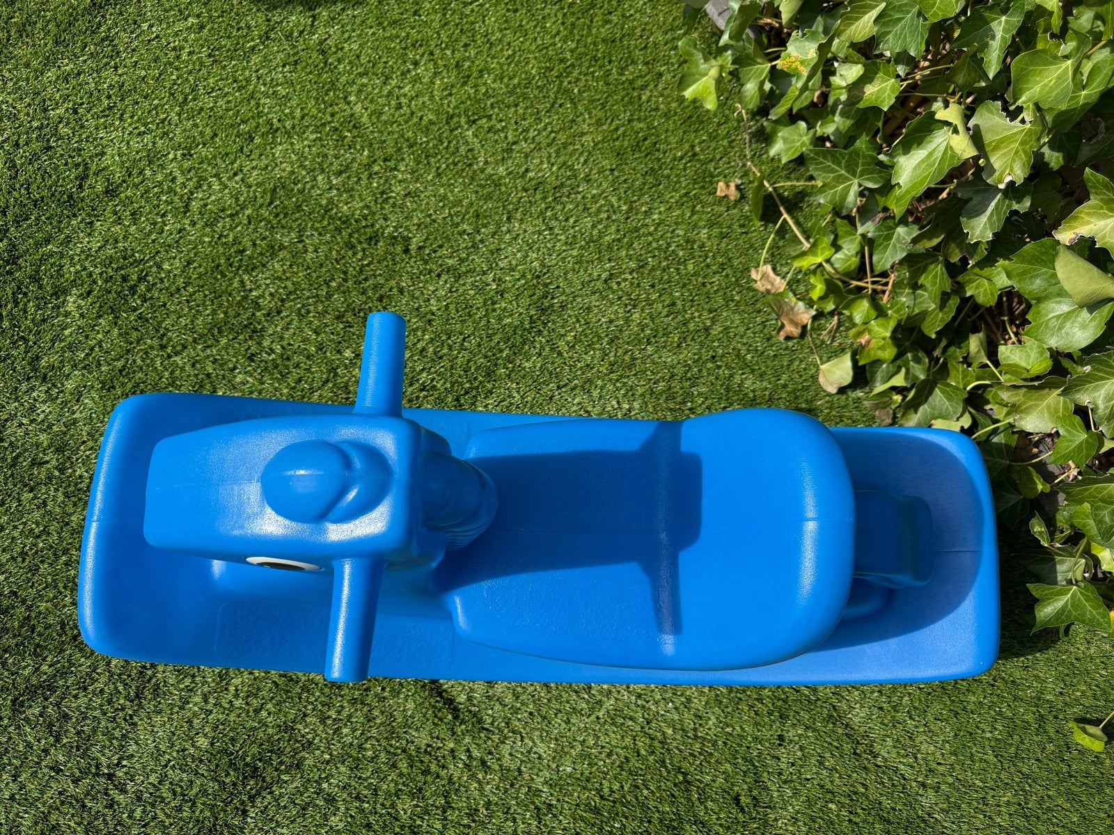 Little Tikes Blauw Schommelspeelgoed Paard, Ophalen, Zo goed als nieuw, Jongen of Meisje