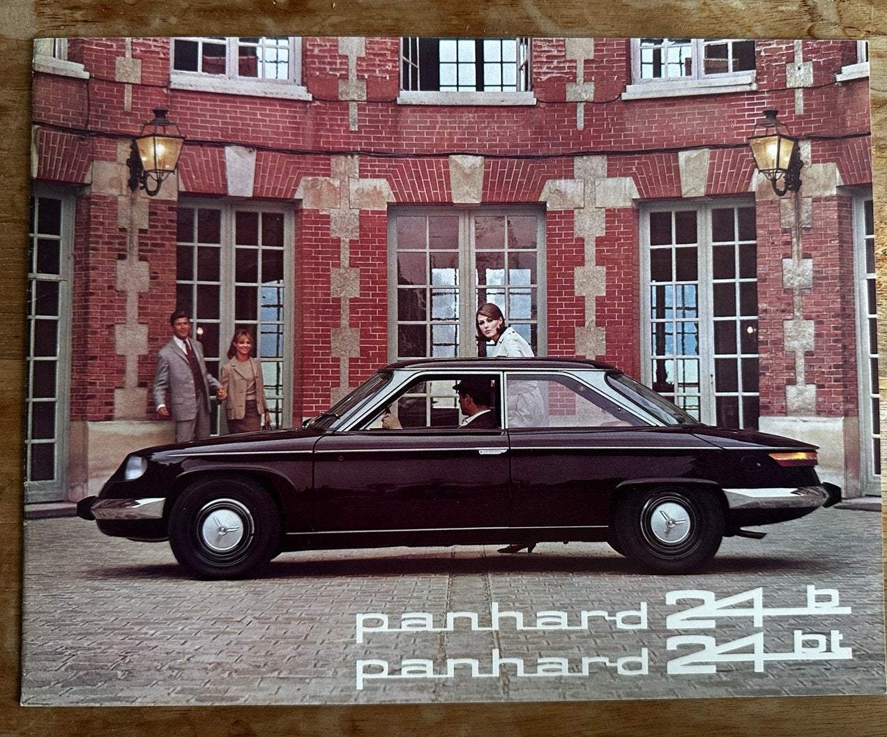 Panhard 24 B & BT brochure - 12 pagina's - franstalig, Verzenden, Gelezen, Overige merken