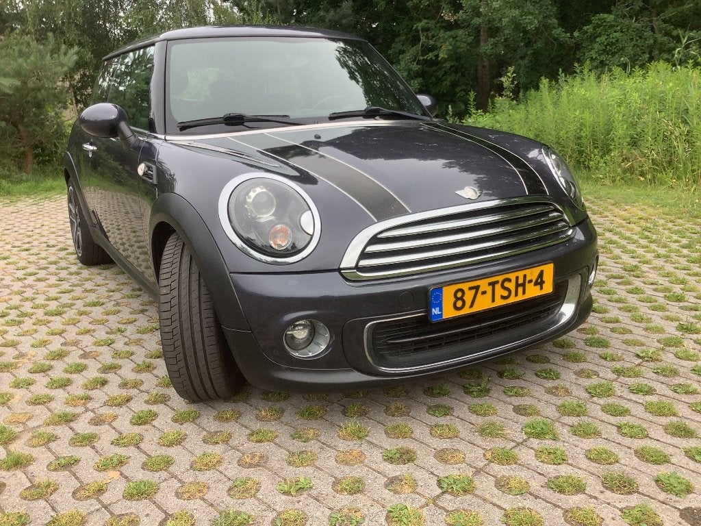 Mini 1.6 ONE 55KW 2012 Grijs, Auto's, Mini, Voorwielaandrijving, Stof, 4 stoelen, Origineel Nederlands