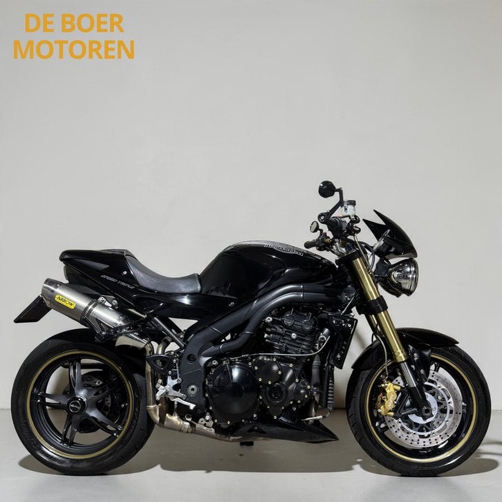 ✅ Triumph Speed Triple - Arrow! - Veel extras! ✅, Motorrijbewijs A, Bedrijf, 1050 cc, Meer dan 35 kW