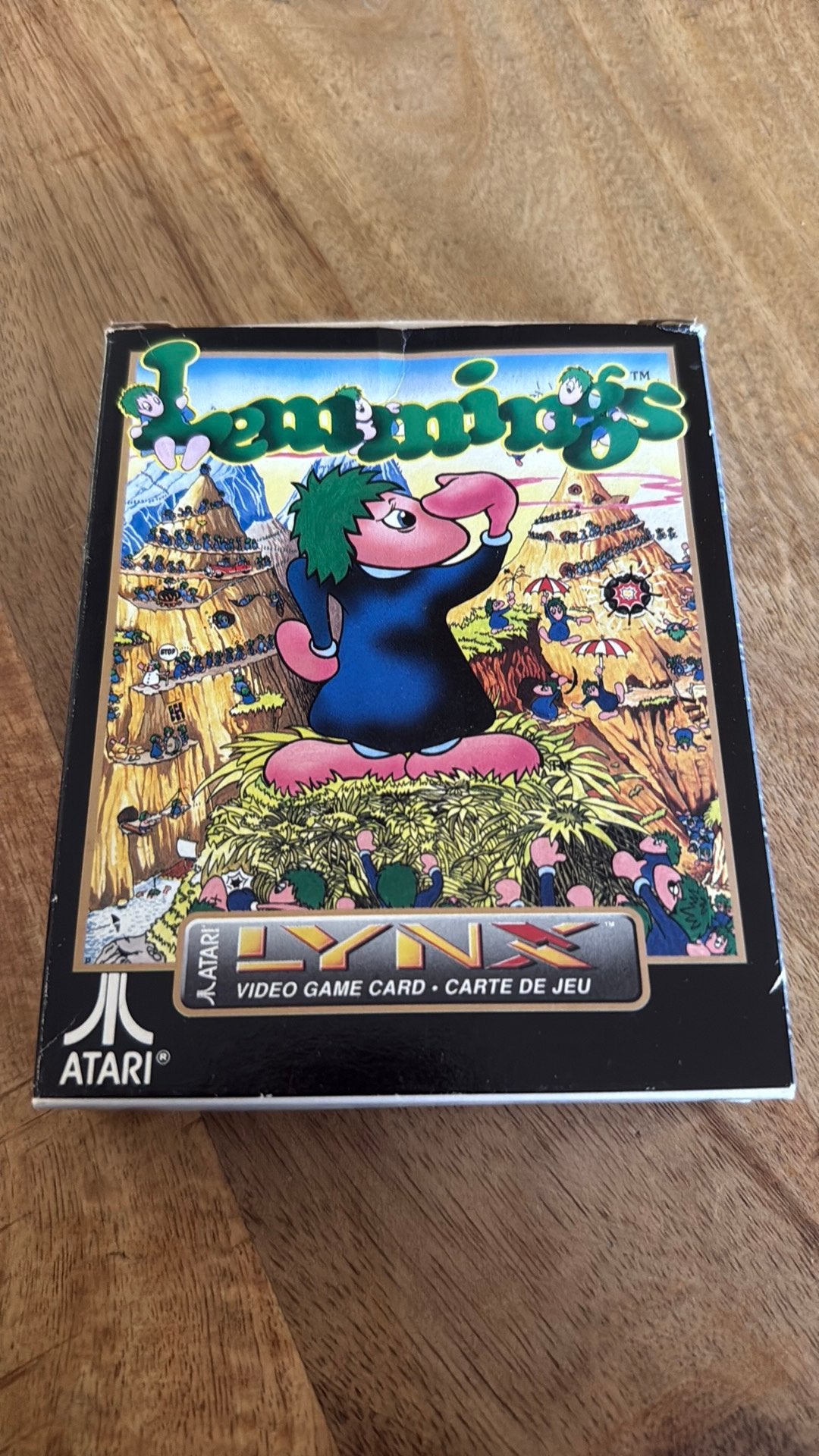 Lemmings Atari Lynx compleet in doos, Puzzel en Educatief, Gebruikt, Atari Jaguar, G
