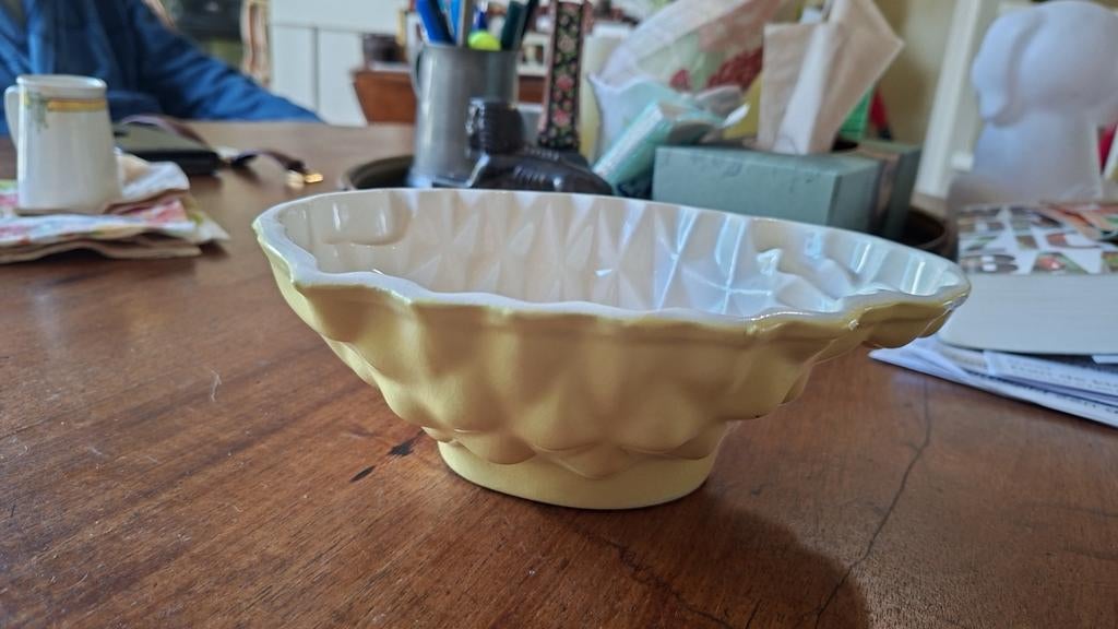 Puddingvorm, ananas, Antiek en Kunst, Antiek | Schalen, Ophalen of Verzenden