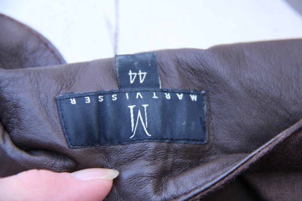 Jurk/ Jas bruin Mart Visser mt 44 Vaste prijs, Bruin, Maat 42/44 (L), Zo goed als nieuw, Knielengte