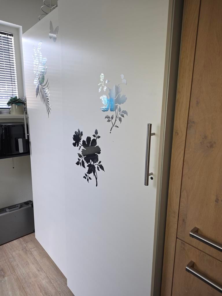 Witte Pax-kast met schuifdeuren 2.00 x 1.50, Ophalen, Gebruikt