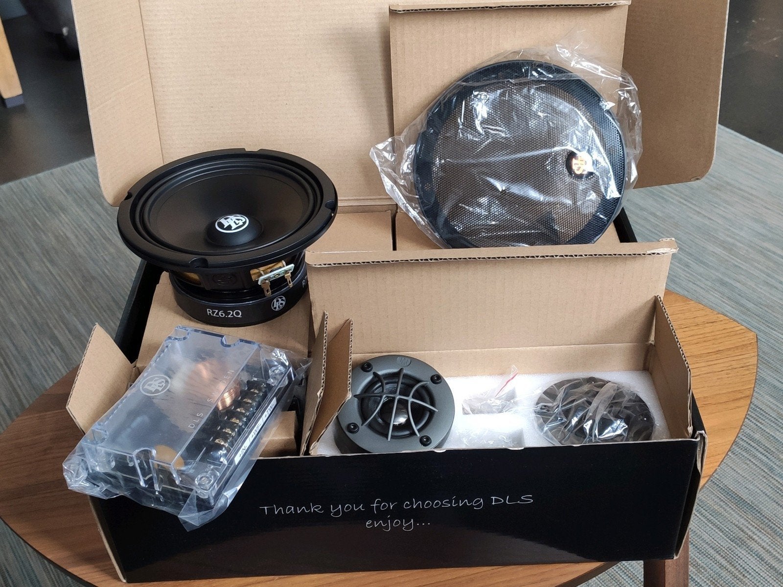DLS RZ6.2Q Reference Series composet, Ophalen of Verzenden, Zo goed als nieuw
