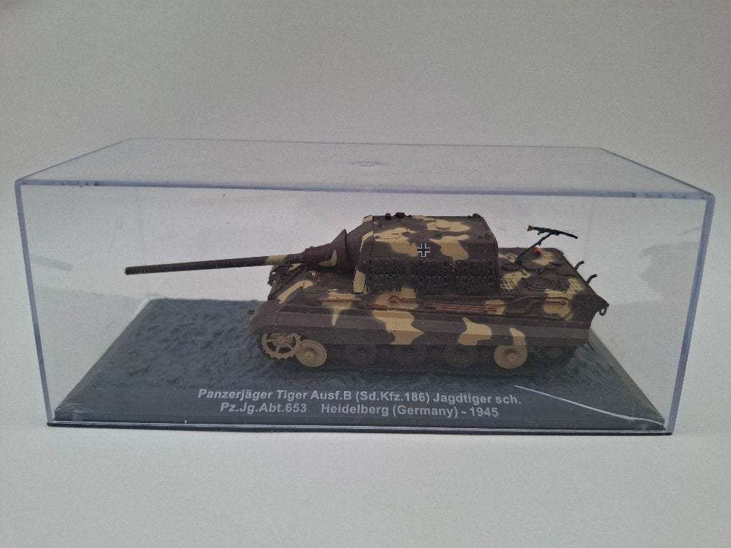 DeAgostini schaalmodel Panzerjager Tiger Ausf B Jagdtiger, Overige merken, Verzenden, Nieuw, Tank
