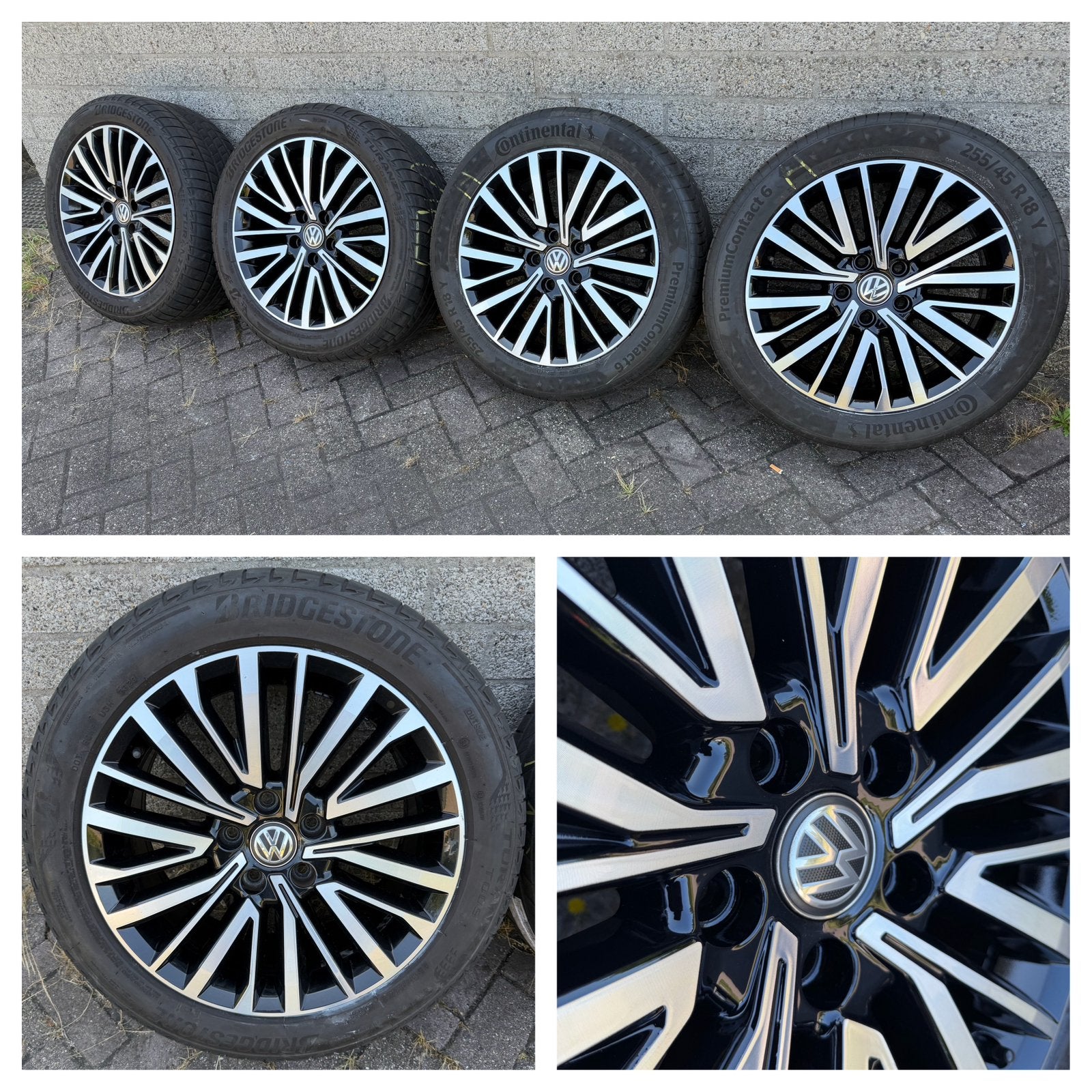 18 inch. origineel Vw Transporter T5/6.1 Palmerston zomerset, Auto-onderdelen, Banden en Velgen, 18 inch, Bestelwagen, Banden en Velgen