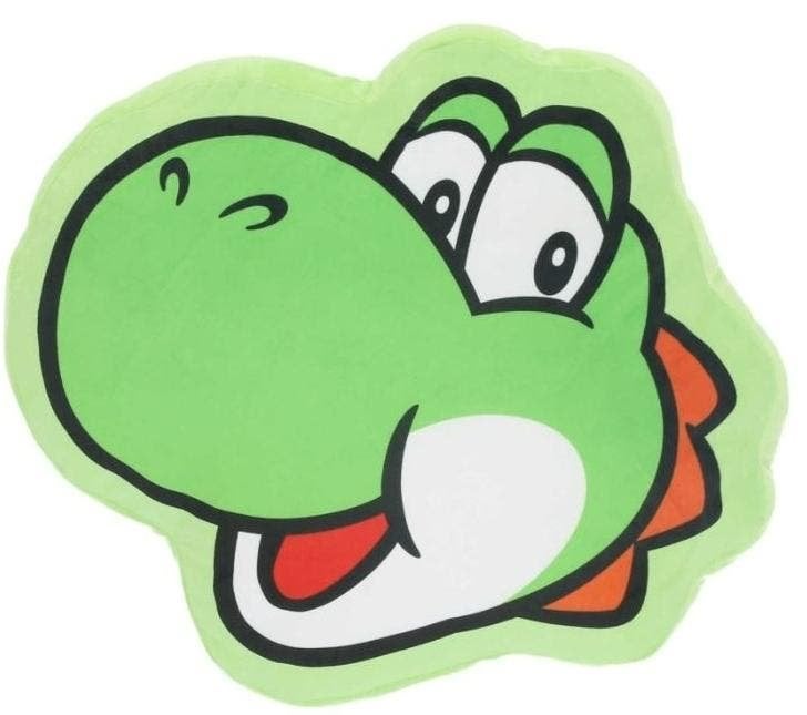 Super Mario Knuffel Kussen - Yoshi, Ophalen of Verzenden, Nieuw