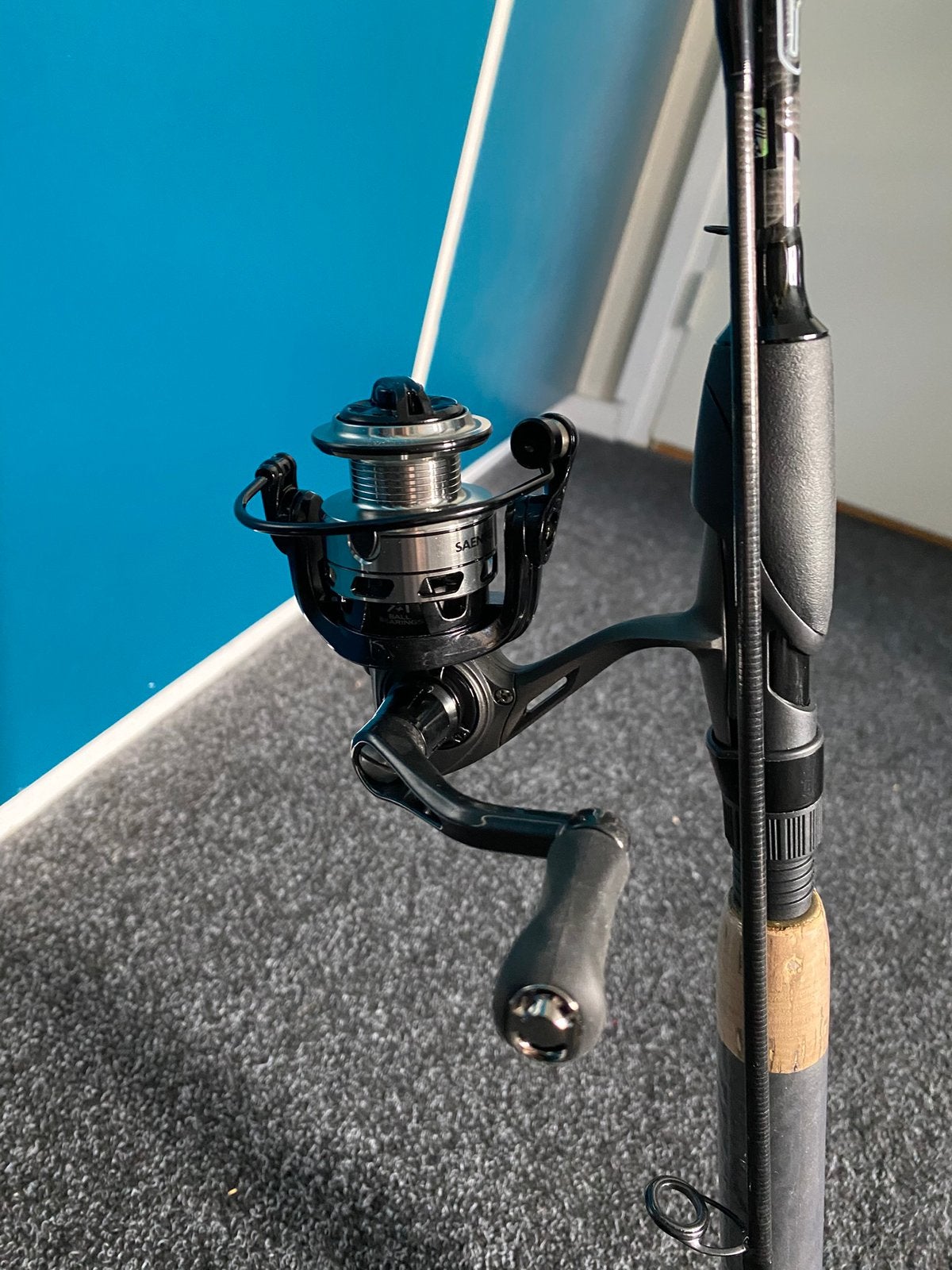 Saenger Spirit Micro spin combo 2,10m 3-12gr incl draad, Watersport en Boten, S, Complete set, D, Ophalen
