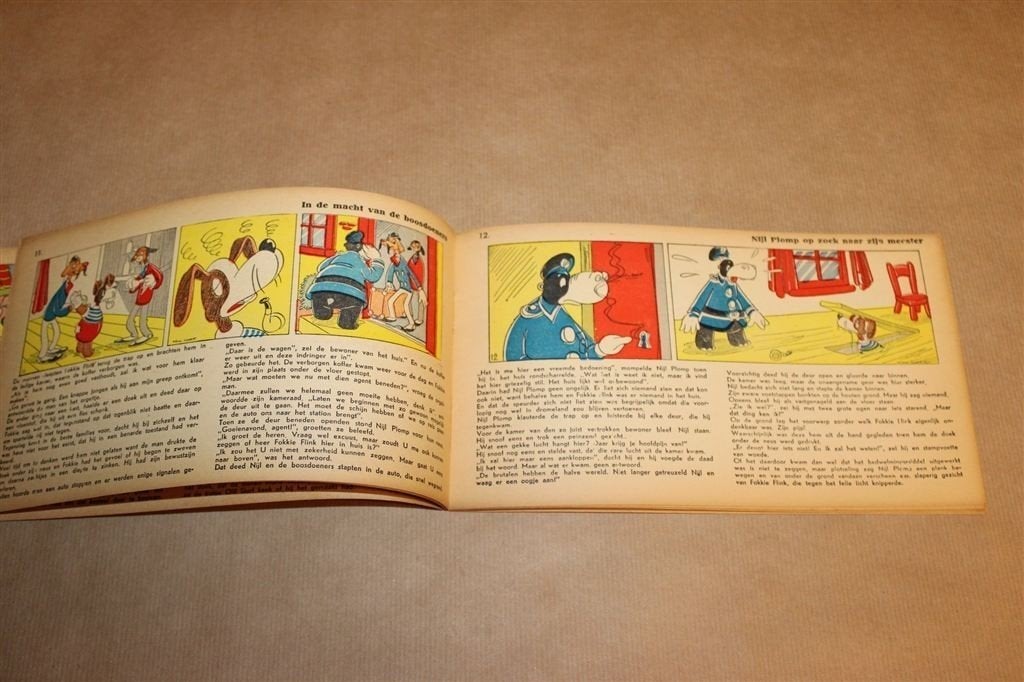 Fokkie Flink — Beeldverhaal Verdwenen Juwelen 1945, Boeken, Eén stripboek, Ophalen of Verzenden, Gelezen
