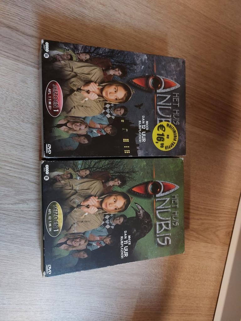 Het huis Anubis DVD box seizoen 1 deel 1 en 2, Cd's en Dvd's, Dvd's | Tv en Series, Ophalen of Verzenden