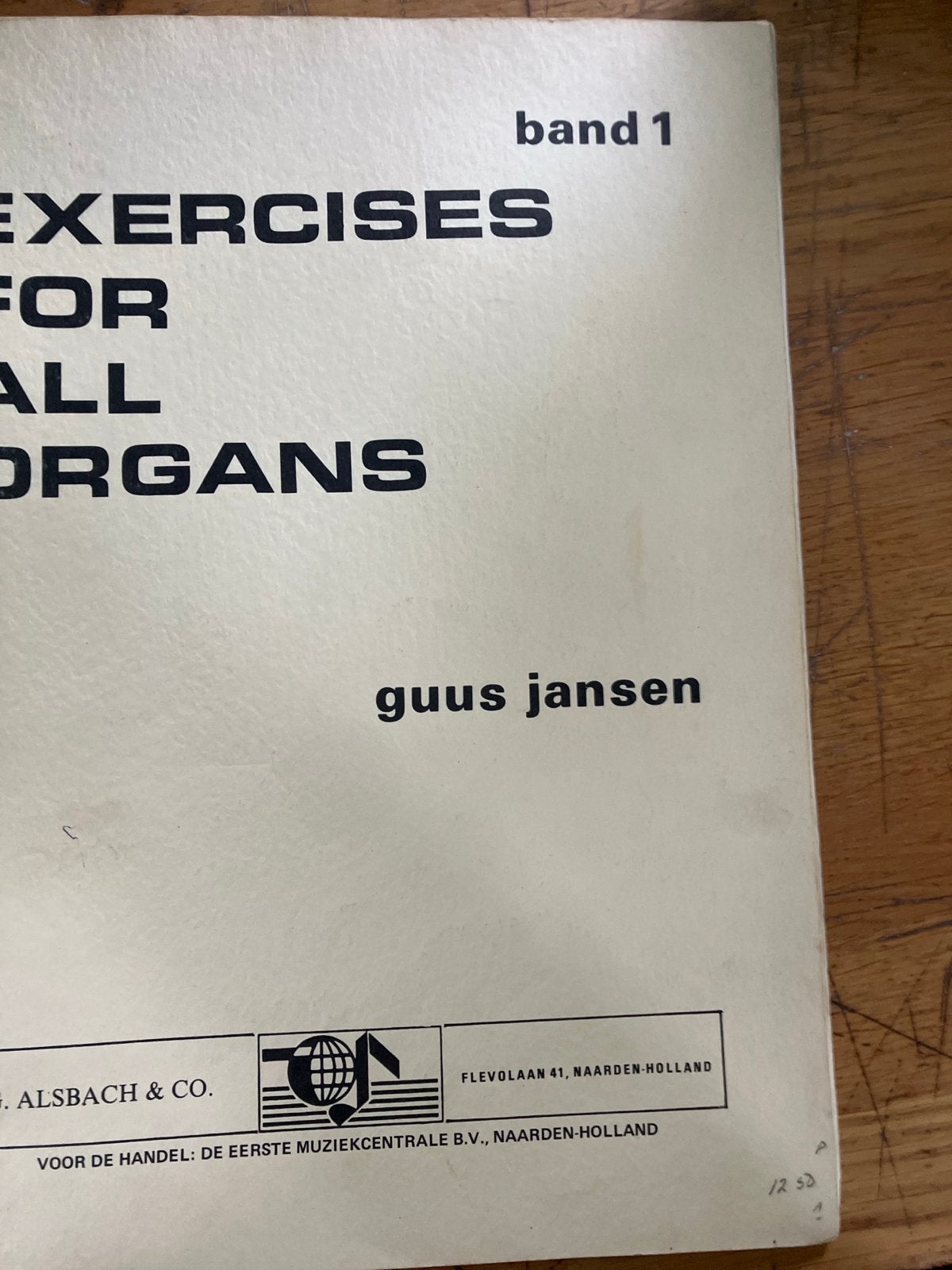 Guus Jansen - Exercises for All Organs (Band 1), Ophalen of Verzenden, Gebruikt