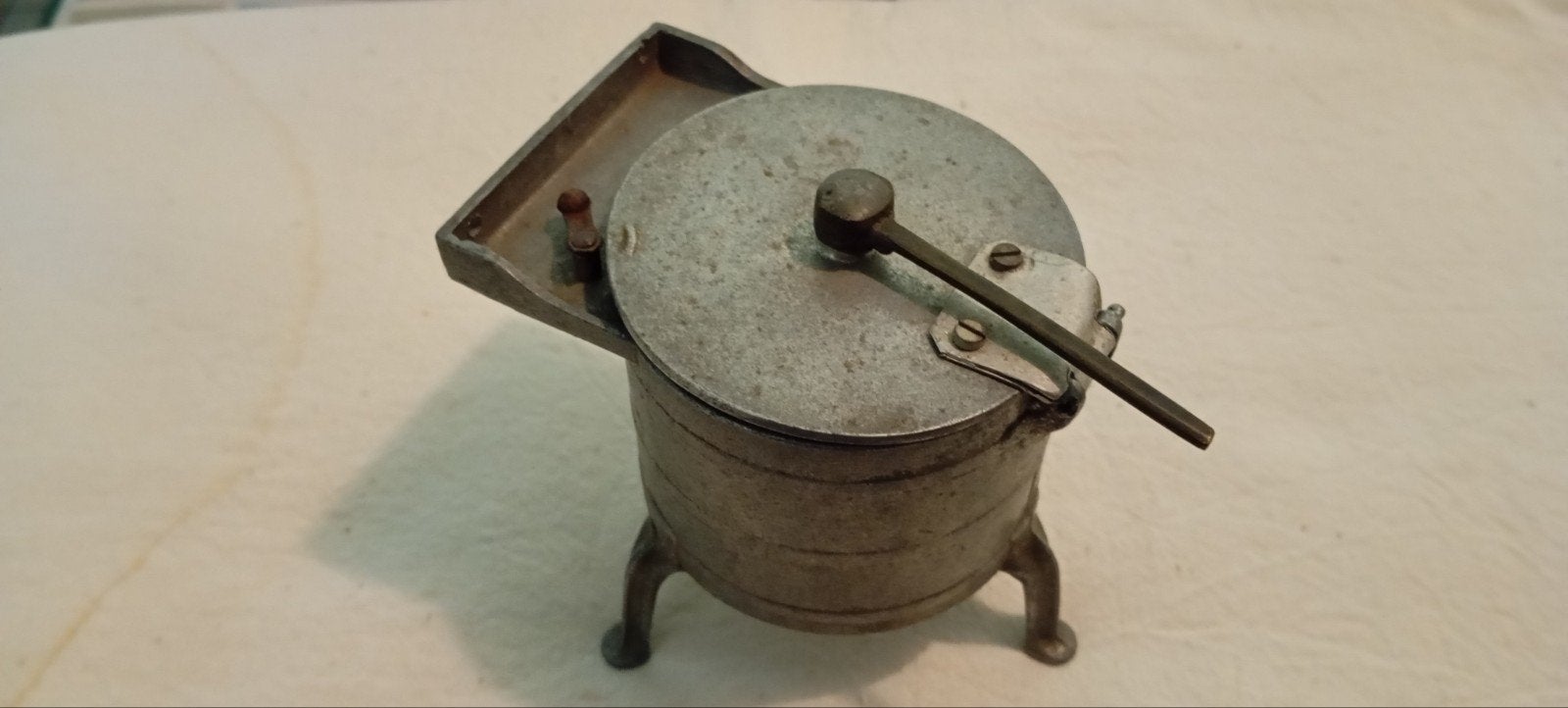 miniatuur antieke zinken wasmachine speelgoed wasmachine, Ophalen of Verzenden