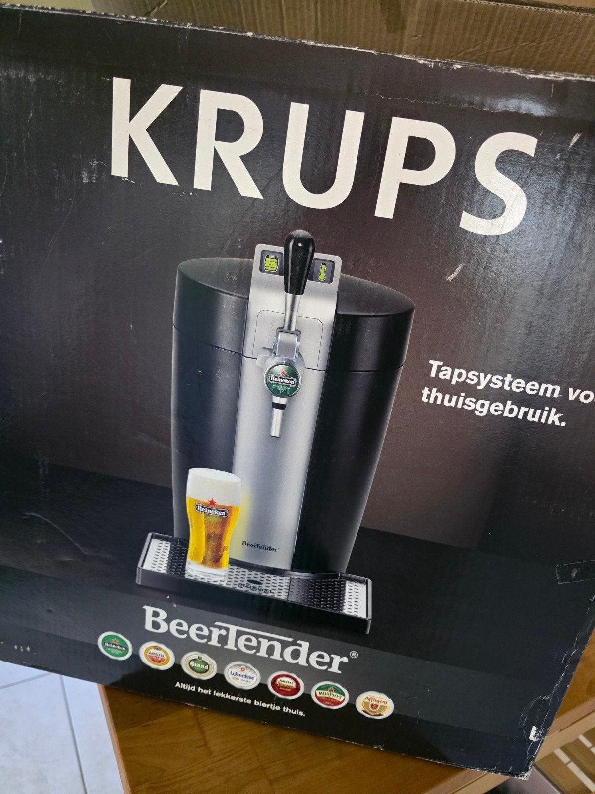 Krups Beertender biertap - VB5000NL, Ophalen of Verzenden