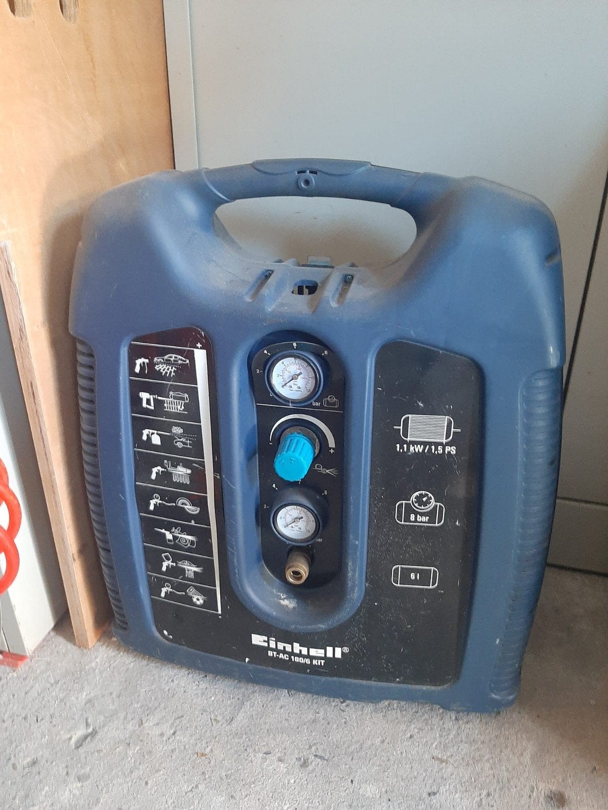 Einhell BT-AC 180/6 KIT Compressor - Compact & Krachtig, Ophalen of Verzenden
