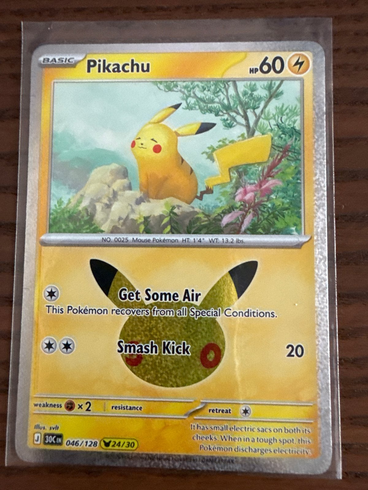 Pikachu Pokémon kaart - 046/128, Ophalen of Verzenden, Zo goed als nieuw, Losse kaart