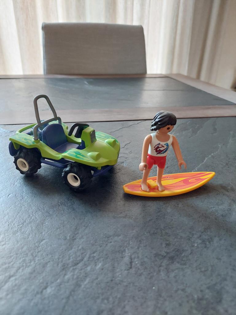 Playmobil Surfer met Buggy, Ophalen of Verzenden, Zo goed als nieuw, Jongen of Meisje