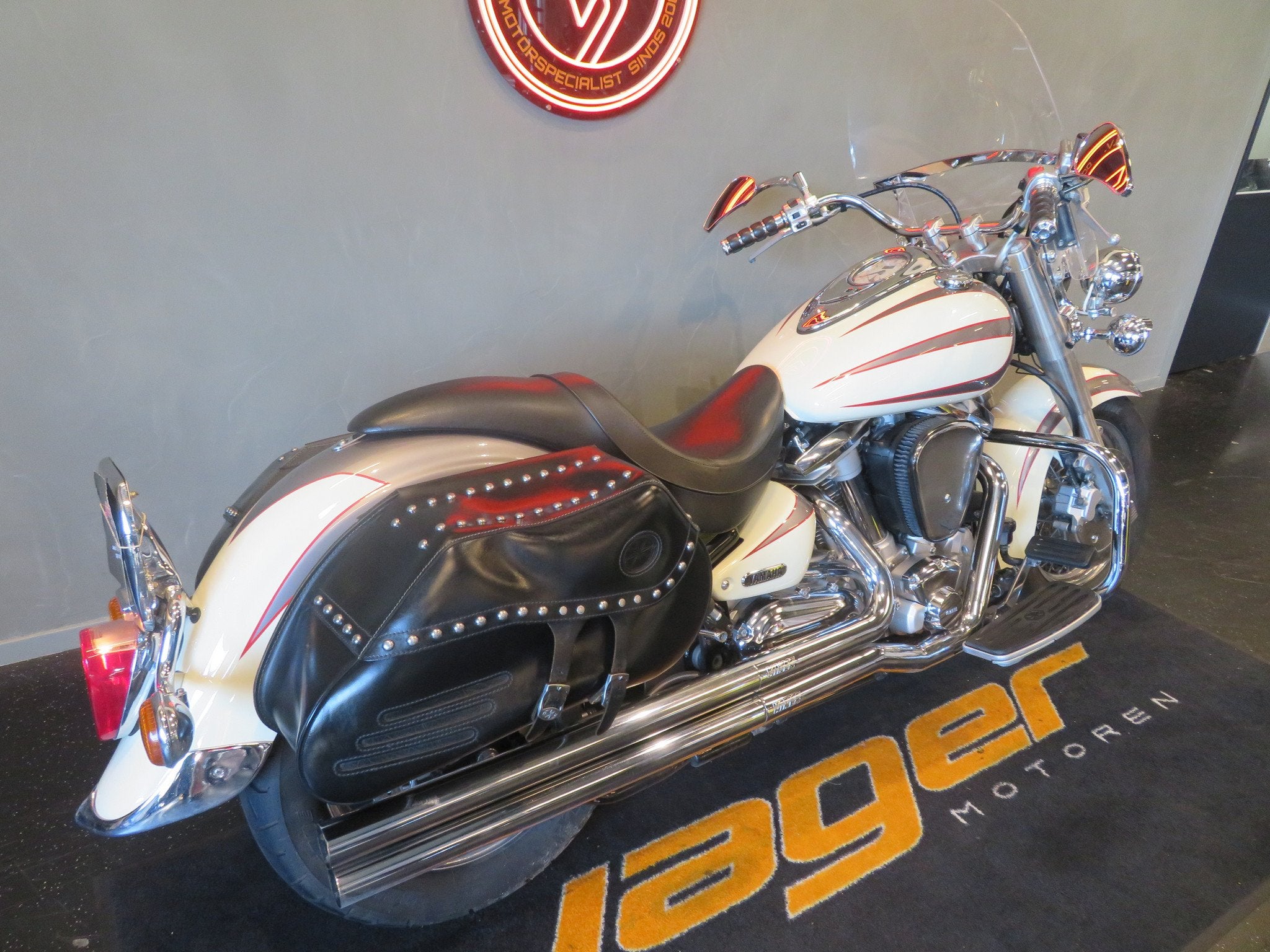 Yamaha XV 1600 WILDSTAR SUPER FRAAI! (bj 2003), Bedrijf, Chopper