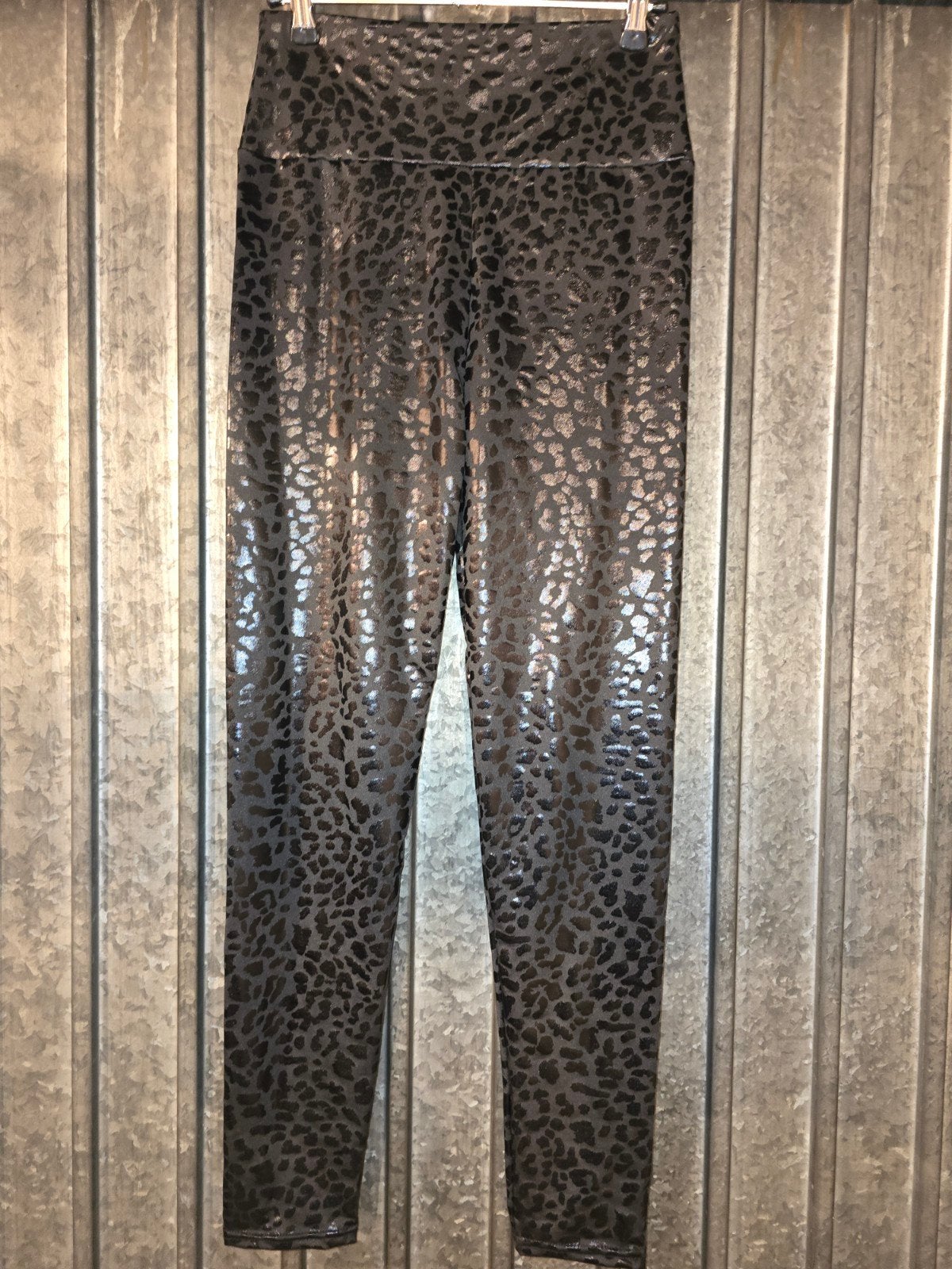 Zwarte legging met dierenprint, Kleding | Dames, Legging, Verzenden, Zwart, Nieuw