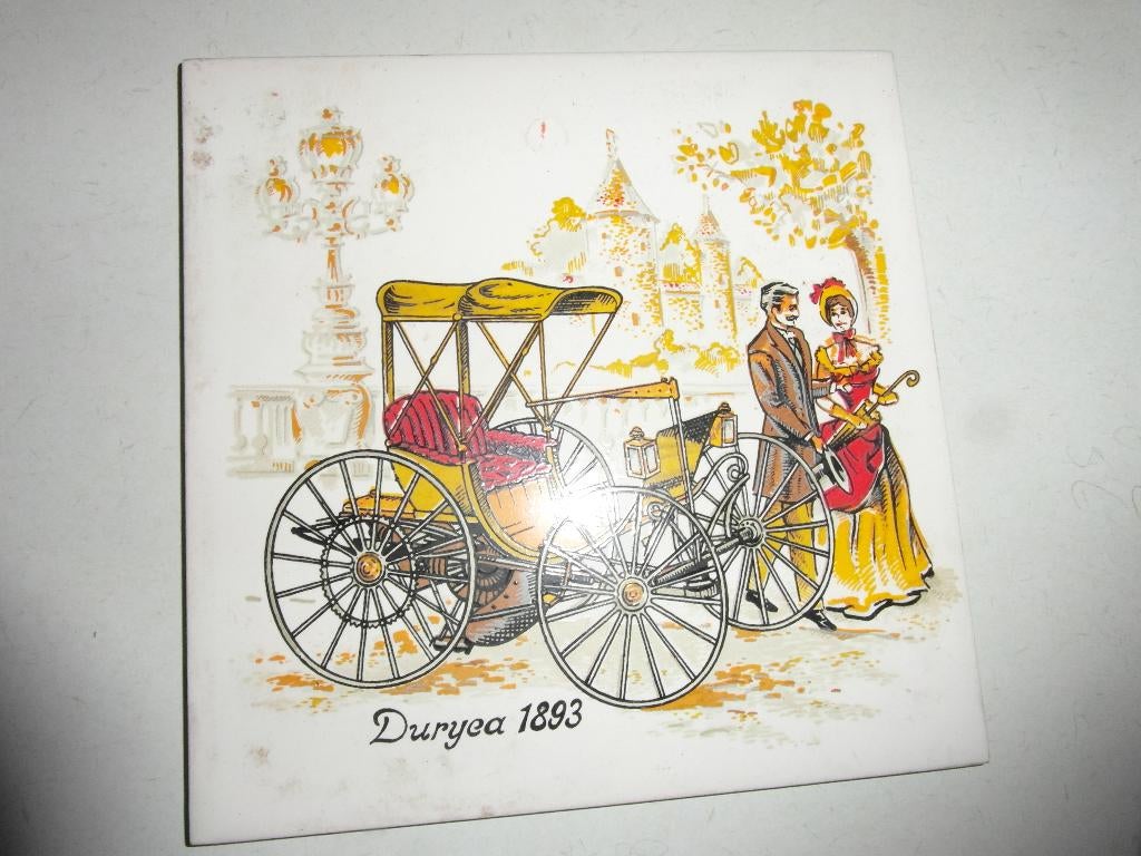 Tegel Durijea 1893, Ophalen of Verzenden, Zo goed als nieuw