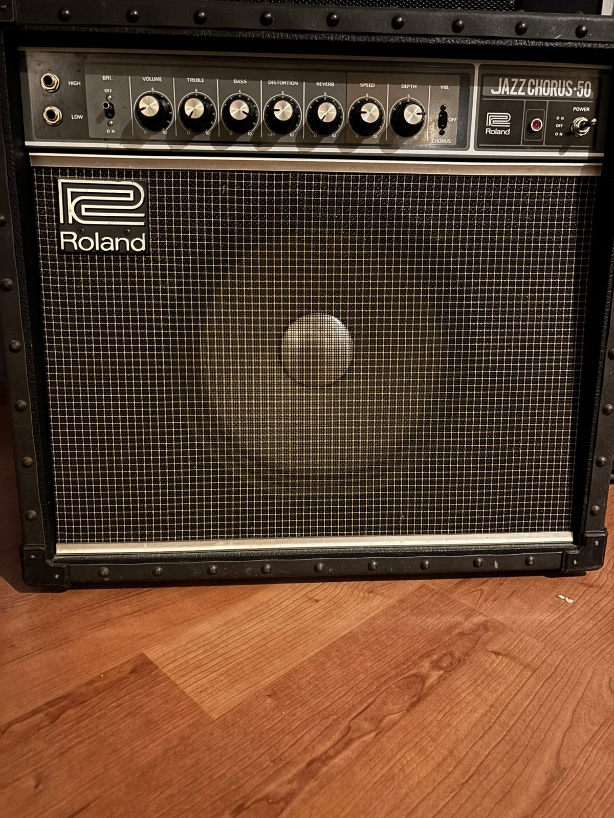Roland jc 50, Ophalen of Verzenden, Gebruikt, Minder dan 50 watt