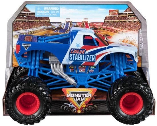Monster Jam: 1:24 Lucas Stabilizer serie 24, ., Nieuw, Ophalen of Verzenden, .