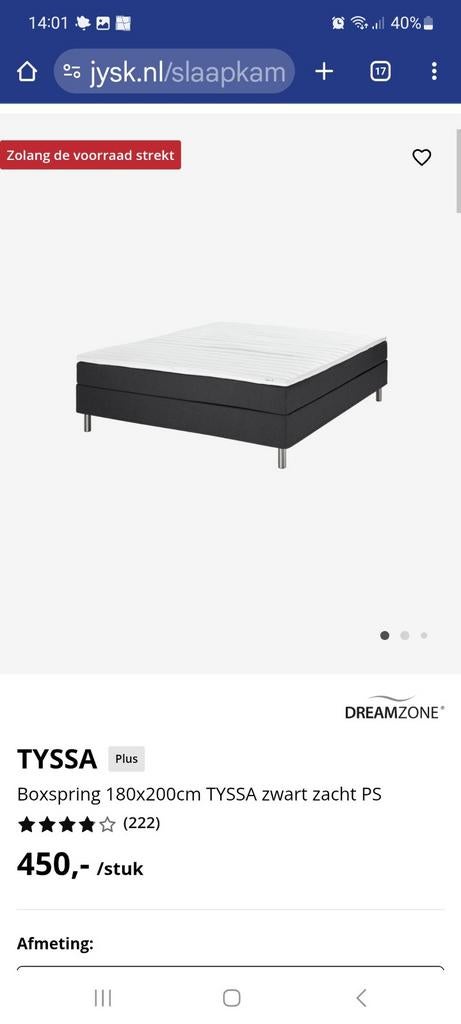 Bed tweepersoons, Huis en Inrichting, Slaapkamer | Matrassen en Bedbodems, Ophalen of Verzenden, Gebruikt, Tweepersoons, 180 cm