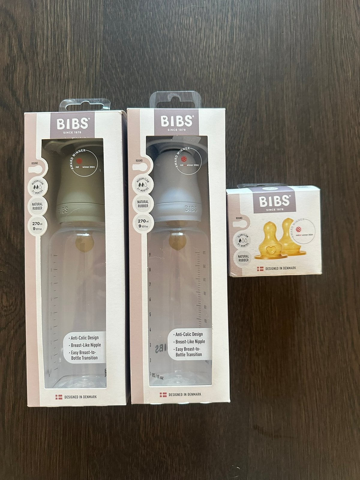BIBS babyflessen set en spenen set, Ophalen of Verzenden, Zo goed als nieuw, Overige typen