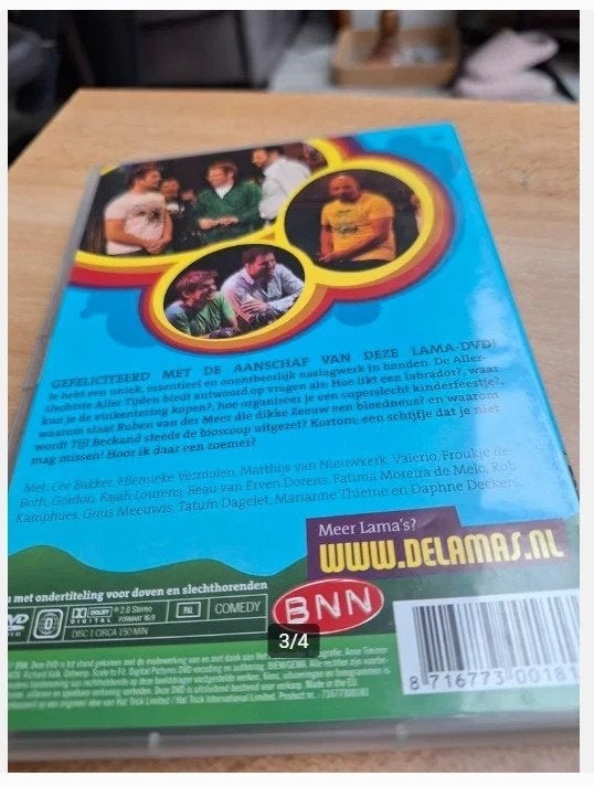 Dvd de lama's, de allerslechtste aller tijden hh, Alle leeftijden, Ophalen of Verzenden, Zo goed als nieuw, Stand-up of Theatershow