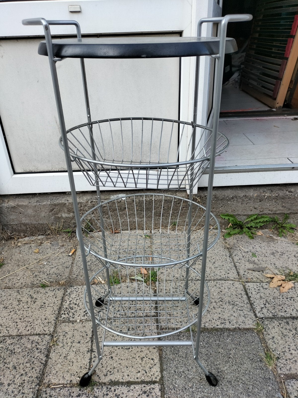 keuken rek, Ophalen